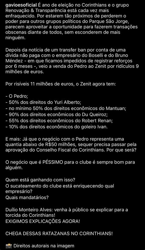 Sccp News On Twitter Gavi Es Da Fiel Principal Organizada Do