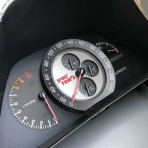 Jdm Toms Gauge Cluster Meter Very Rare For Altezza Sxe10 Ebay