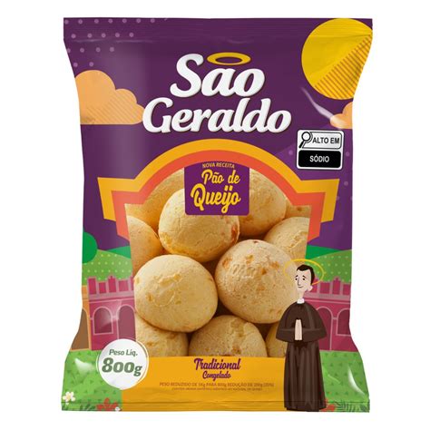 Pão De Queijo São Geraldo 800g Cong Tradicional Trimais