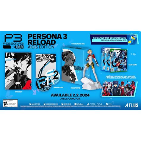 Persona 3 Reload Aigis Collectors Edition PS5 Game Games A Loja