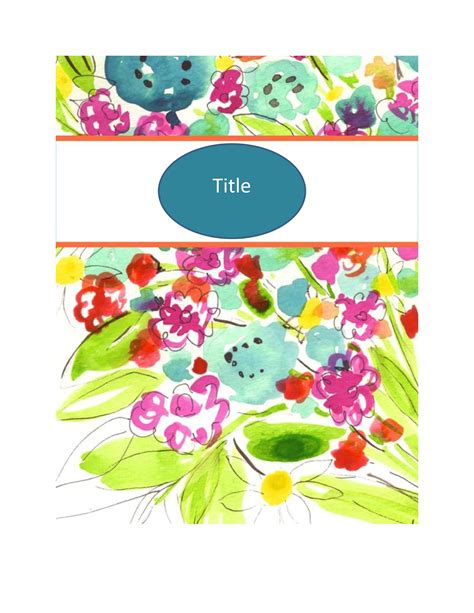 35 Beautifull Binder Cover Templates ᐅ TemplateLab