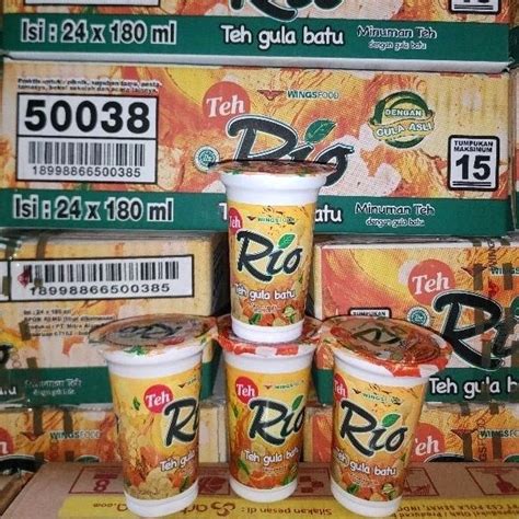 Jual TEH RIO (1 DOS) | Shopee Indonesia