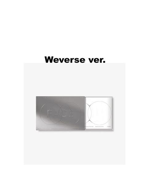 Smart Album Jimin Solo Album Face Weverse Ver