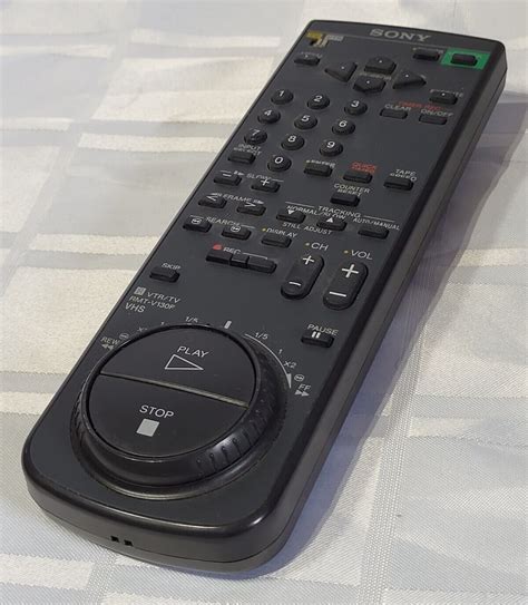 SONY TV VTR TV RMT V130F VHS REMOTE CONTROL GENUINE ELECTRONIC VINTAGE