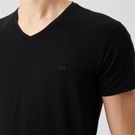 Lacoste Mens V Neck T Shirt Th0999 Lacoste