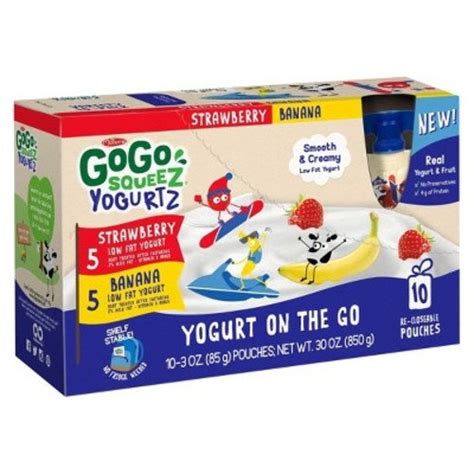 Gogo Squeez® Strawberry Banana Yogurt On The Go - 30oz Reviews 2019