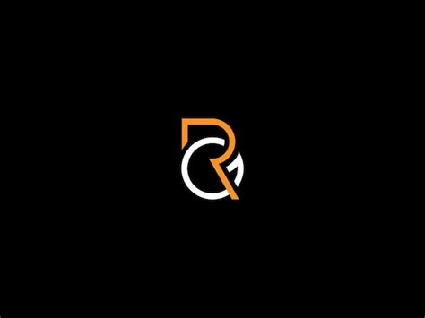 Premium Vector | Rg logo design