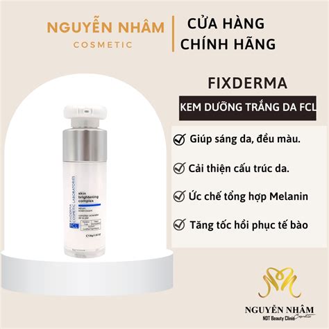 Kem Tr Ng Da Fixderma Fcl Skin Brightening Complex G Shopee Vi T Nam