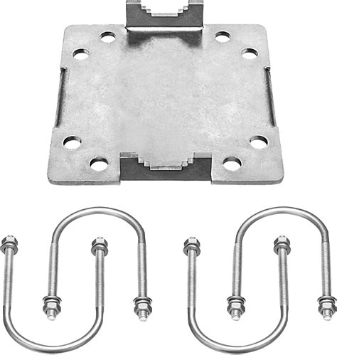 Buy Antenna Mast Clamp Cross Over Bracket Kit With U Bolts For 1 1 8 OD