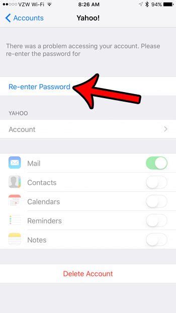 How To Change Email Password On Iphone 5 Solve Your Tech