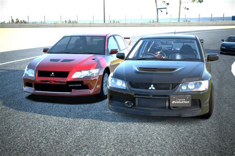 Evo 9 vs evo 7 by NightmareRacer85 on DeviantArt