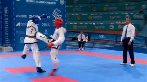 Male Sparring 16 17 Years Kazakhstan Vs DPRK TAEKWON DO ITF WORLD