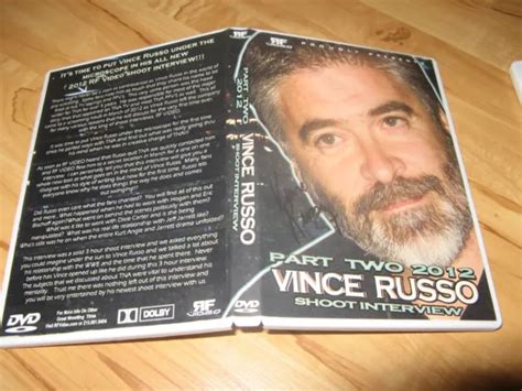 WRESTLING SHOOT INTERVIEW DVD Vince Russo 2012 signed ECW XPW WWE WCW TNA wXw EUR 45,00 ...