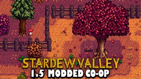 Stardew Valley Modded Co Op Fall Efficiency Stardew Valley