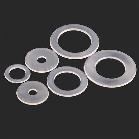 M1 M48 Nylon Thin Flat Washer Clear Plastic Washers Buy Clear Plastic