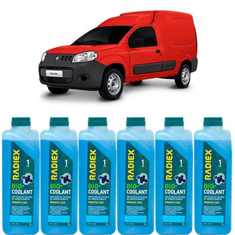 Kit Aditivo Radiador Bio Coolant Pronto Para Uso Azul Ps G Fiat