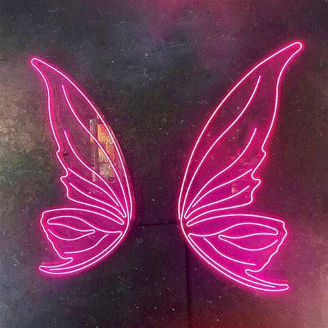 Butterfly Neon Wings - Signage 'n' Print