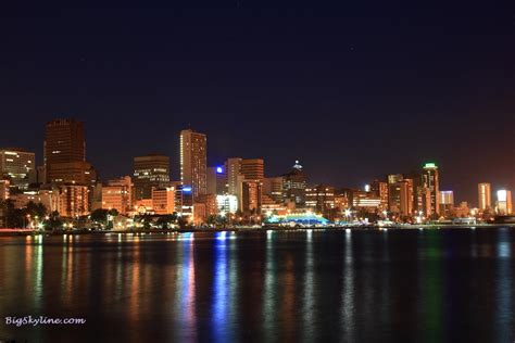 Durban, South Africa city skyline pic