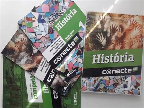 Box Historia 1 Conecte Lidi 3 Livros MercadoLivre