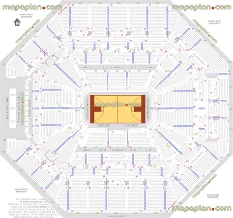 Att Center Spurs Seating Chart - Center Seating Chart