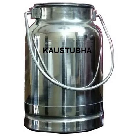 Stainless Steel Milk Can Litres At Rs Piece Ss Milk Can In