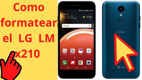 Como Formatear Lg Aristo Hard Reset Lm X Ma Youtube