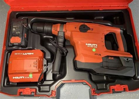 Akumulatorowa wiertarka udarowa Hilti TE 60 22 i 2 akumulatory Łódź