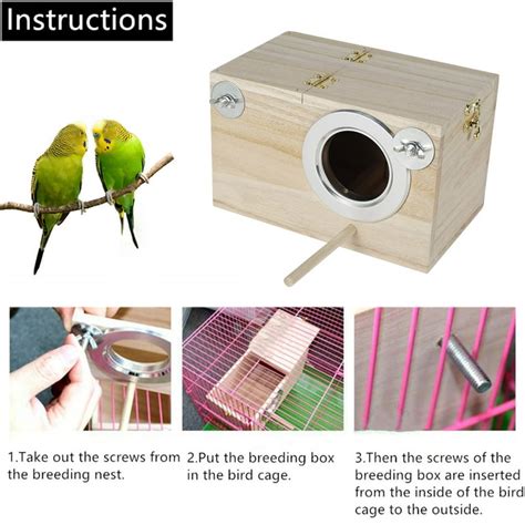 Homemade Parakeet Nesting Box