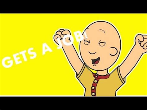 Caillou Gets A Job! - YouTube