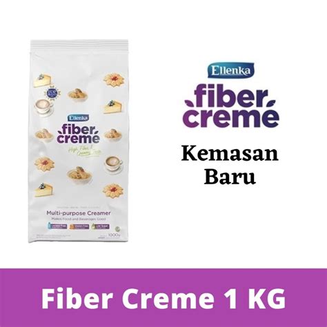 Jual Ellenka Fiber Creme Multi Purpose Creamer 1 Kg Pengganti Santan