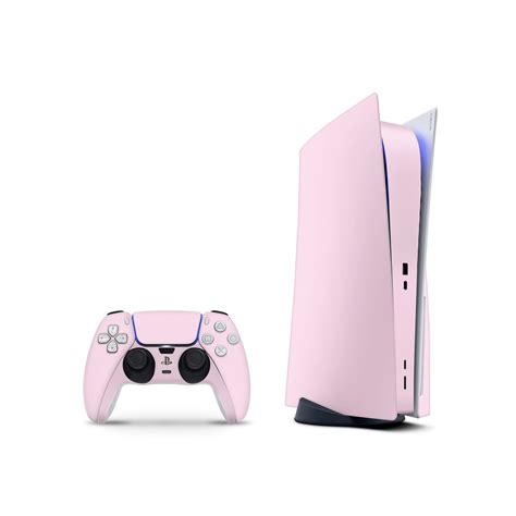 Solid Pink Skin Decal For Ps5 Playstation 5 Console And Controller Full Wrap Vinyl For Ps5 Etsy