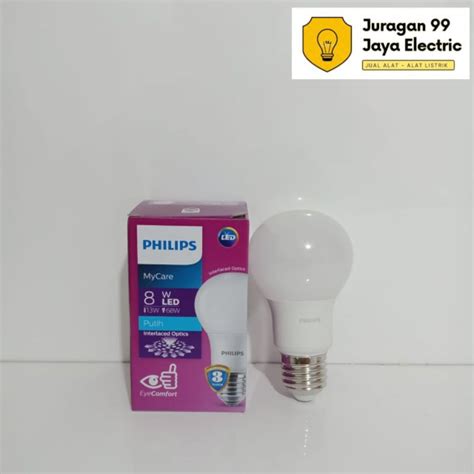 Jual LAMPU PHILIPS LED 8 Watt Bulb LED 8W Lampu LED Philips 8 W