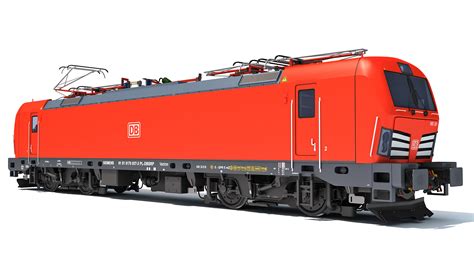 Lokomotywa Siemens Vectron Deutsche Bahn Model 3D 249 Lwo Ma Xsi