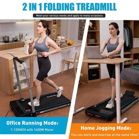 CITYSPORTS Folding Treadmill Compact Foldable Treadmill Electric ...