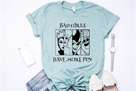 Disney Villain Shirt Bad Girls Disney Group Shirts Disney Etsy