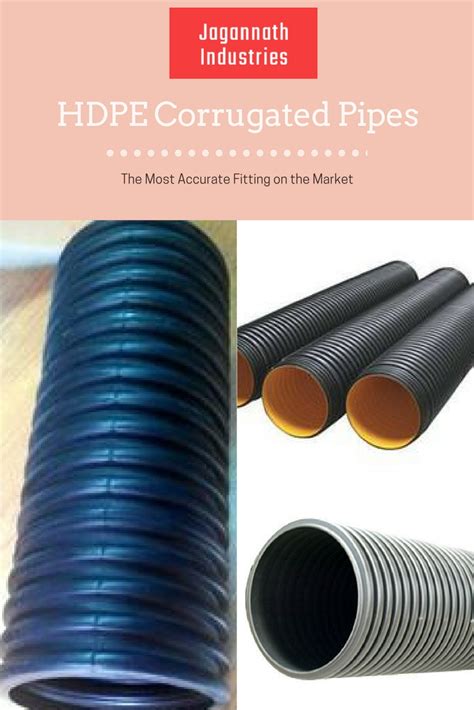 Corrugated HDPE Pipe - Jagannath Industries - ecplaza.net