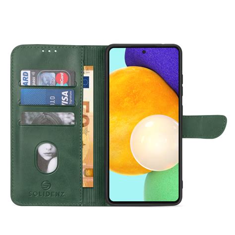 Samsung Galaxy A55 Hoesje Solidenz Bookcase Met Standaard Book