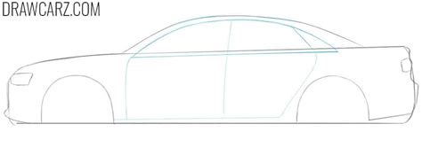 How to Draw an Audi Car