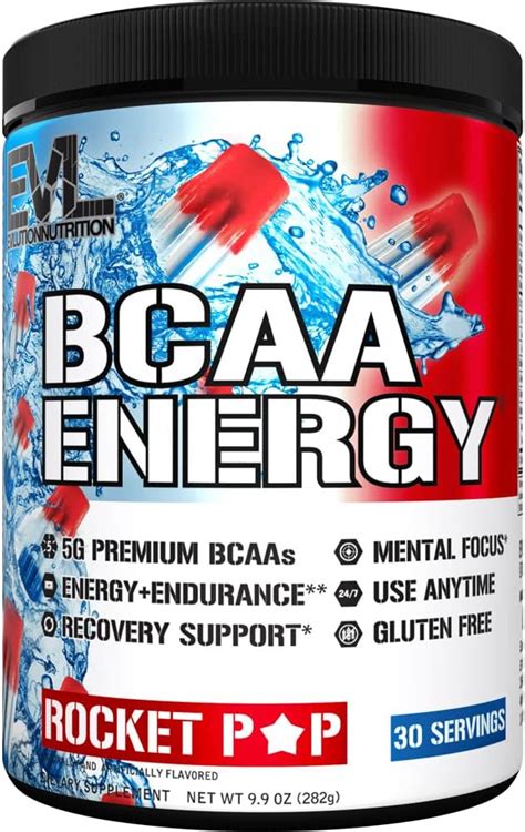 Amazon.com: EVL BCAAs Amino Acids Powder - BCAA Energy Pre Workout Powder for Muscle Recovery ...