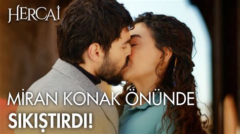 Miran dan Reyyan a konak önünde ani öpücük Hercai Yeniden YouTube