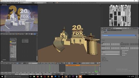 20th Century Fox Blender 3D Model