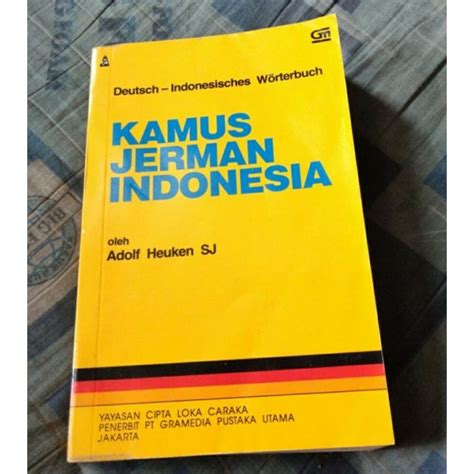 Jual Kamus Jerman Indonesia Adolf Heuken Shopee Indonesia