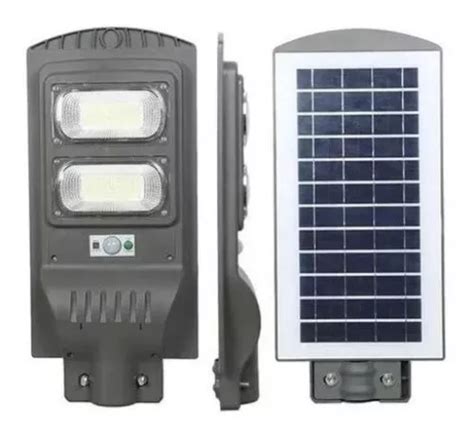 L Mpara Led Solar W Luminaria Suburbana Alumbrado Publico Con Poste