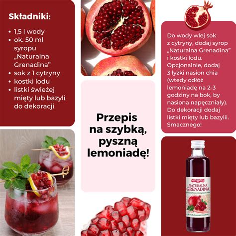 Syrop Naturalna Grenadina 250ml Polska Róża