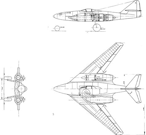 Messerschmitt Me 262 Blueprints