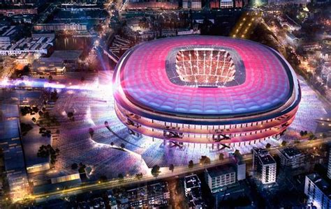 El Barcelona presenta su nuevo estadio de Fútbol Diario Digital