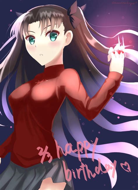 Drawing By メイジン・ハマグチ For 遠坂凛生誕祭2022 Rin Tohsakas 2022 Birthday