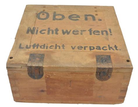 Worldwarcollectibles German Wh Ammunition Box A Z V