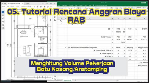 Part Rab Menghitung Volume Pekerjaan Batu Kosong Anstamping Youtube