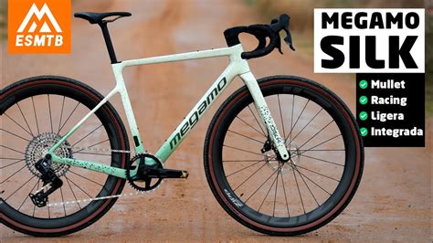 Megamo Silk su gravel más ligera racing y específica YouTube